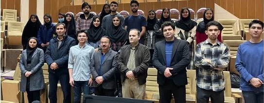 جلسه دفاع پایان نامه و پروژه های دانشجویان مهندسی بهداشت حرفه ای و ایمنی کار برگزار شد. جلسه دفاع پایان نامه و پروژه های دانشجویان مهندسی بهداشت حرفه ای و ایمنی کار برگزار شد.