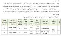اعلام استادان راهنمای مورد تایید آزمون دکتری تخصصی پژوهشی سال تحصیلی 1405-1406