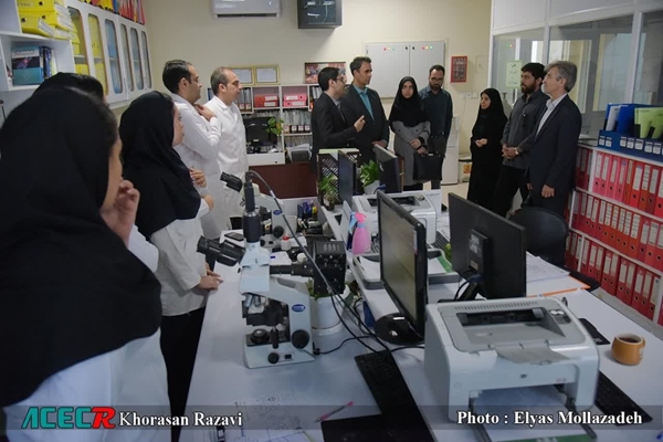 گزارش تصویری | بازدید از مرکز تشخیص طبی و گروه‌های پژوهشی جهاددانشگاهی خراسان رضوی